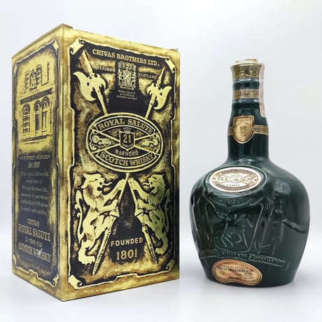 ロイヤルサルート 21年　ROYAL SALUTE 21years old BLENDED SCOTCH WHISKY