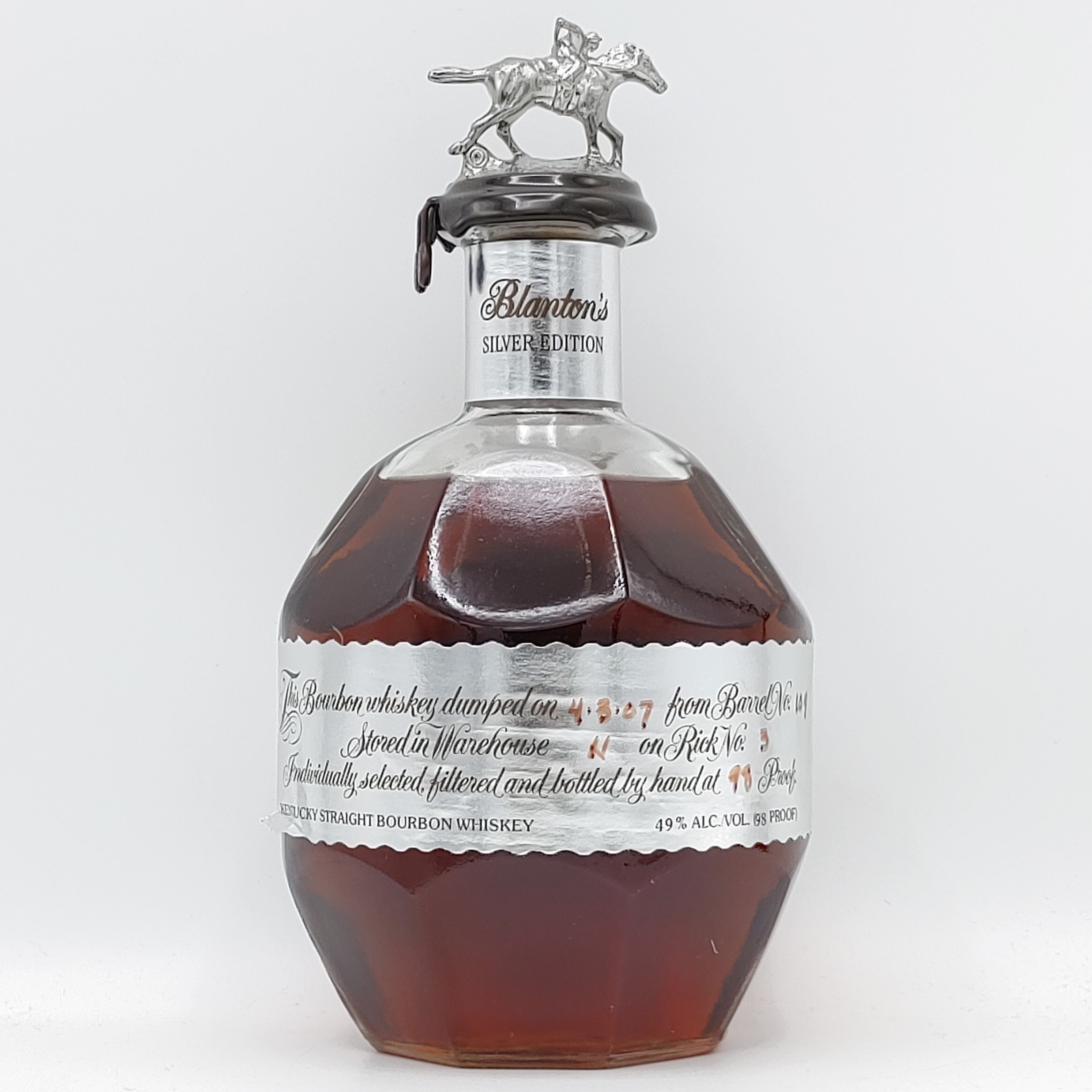 ブラントンBlanton's Silver Edition ウイスキー original