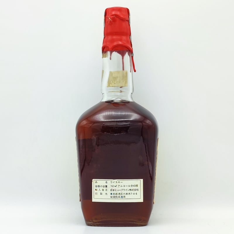 特級 メーカーズマーク Maker's Mark Old Style Sour Mash BO 特級 メーカーズマーク Maker's Mark Old Style Sour Mash BO