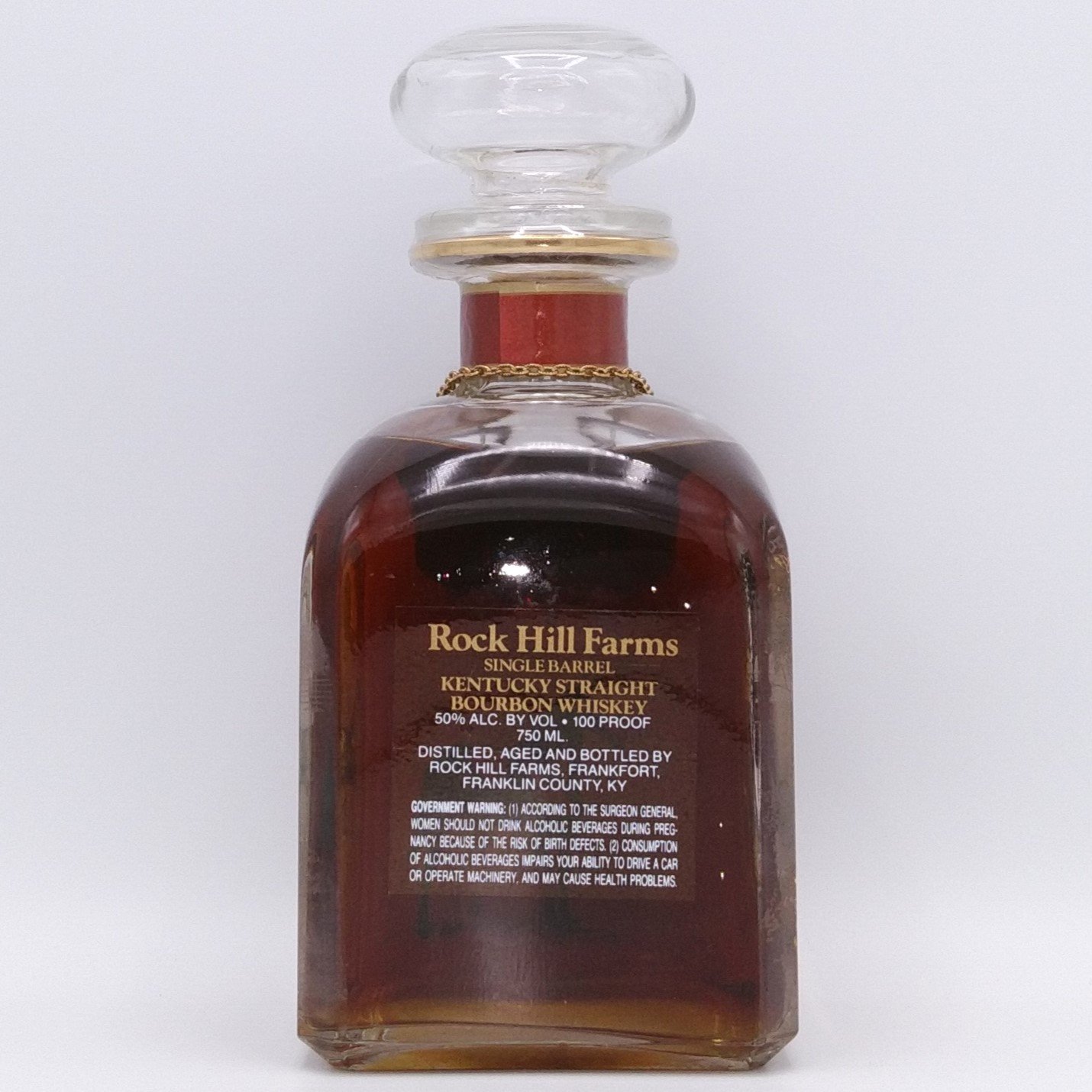 ロックヒルファーム シングルバレル Rock Hill Farms SINGLE BARREL