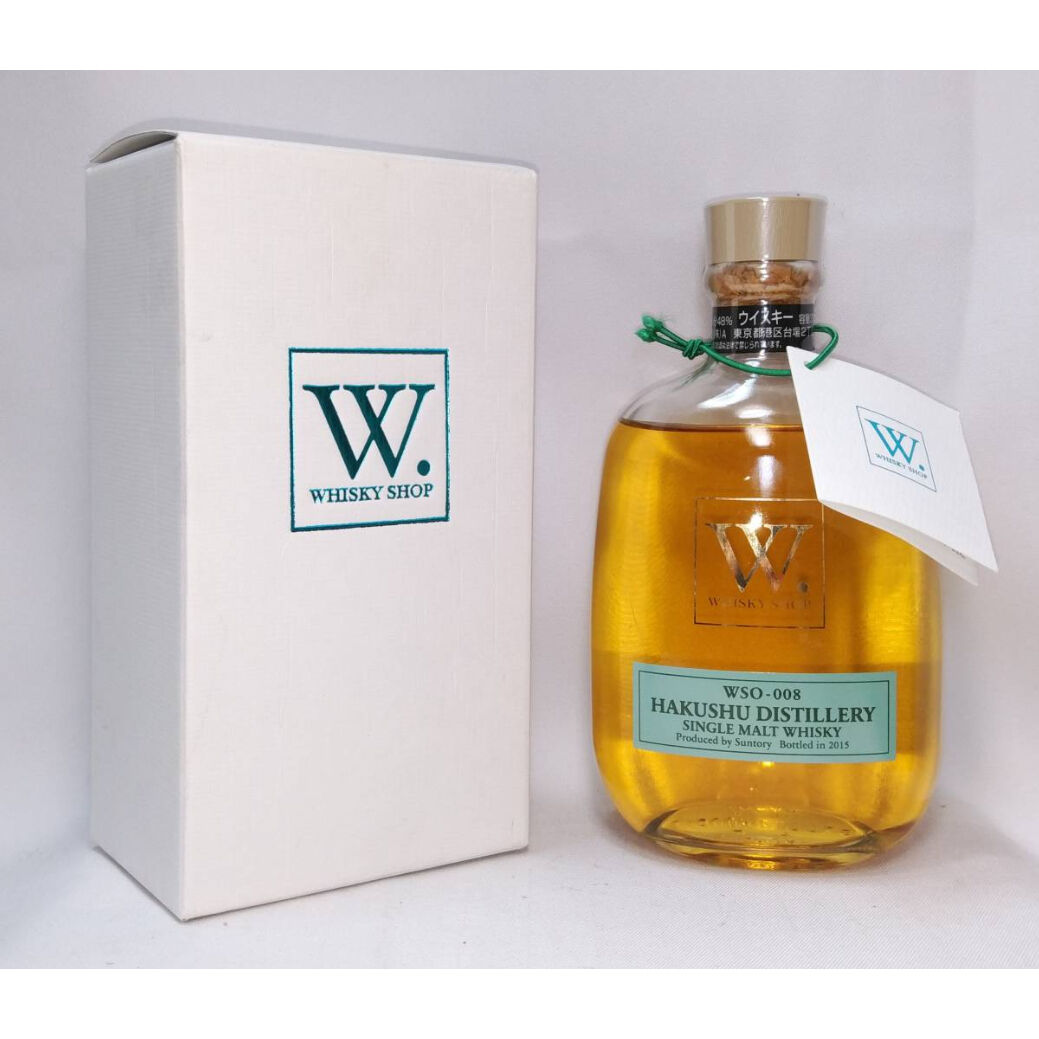 HAKUSHU DISTILLERY SINGLE MALT WHISKY WSO-008 B HAKUSHU DISTILLERY SINGLE MALT WHISKY WSO-008 B