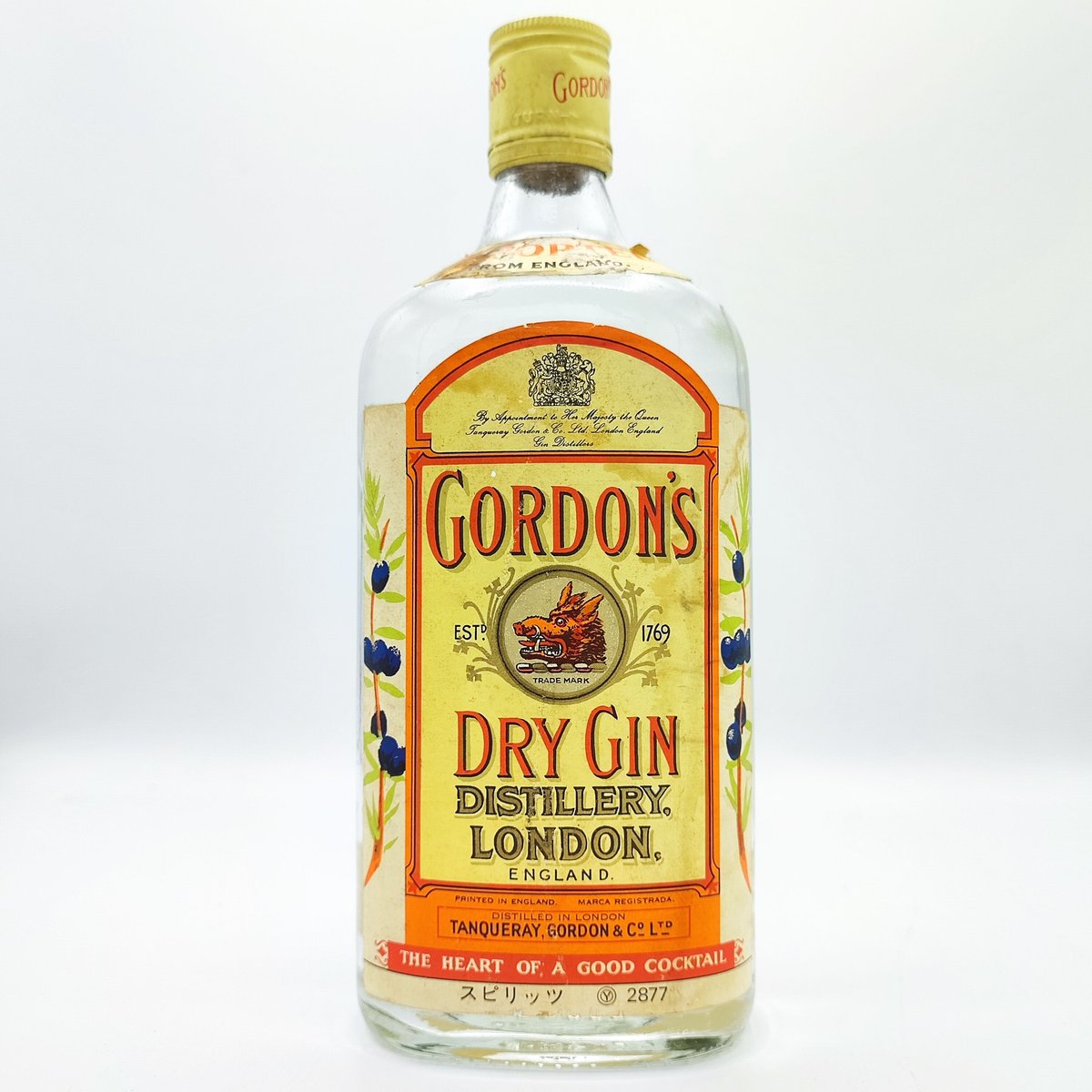 従価 ゴードン ロンドン ドライ ジン GORDON'S LONDON DRY GIN | ノ...