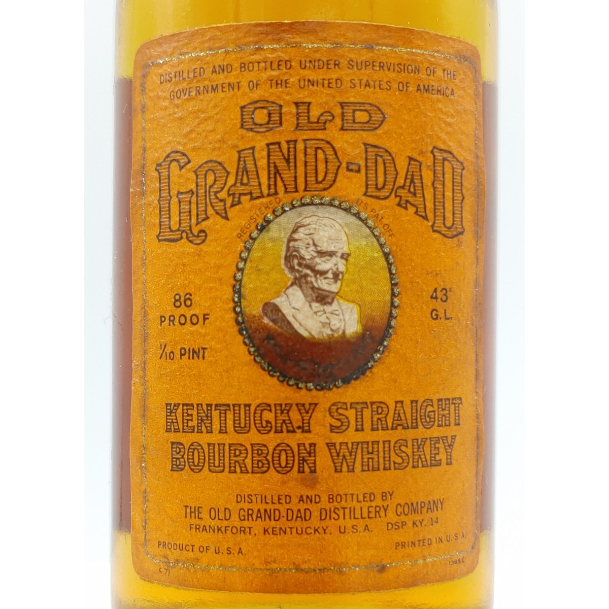 オールドグランダッド 86プルーフ OLD GRAND-DAD 86PROOF KENTUCK オールドグランダッド 86プルーフ OLD GRAND-DAD 86PROOF KENTUCK