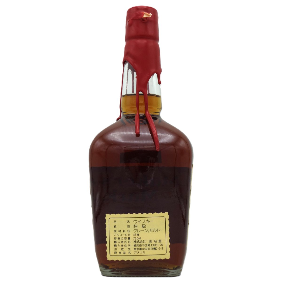 特級 メーカーズマーク Maker's Mark OLD STYLE SOUR MASH KE 特級 メーカーズマーク Maker's Mark OLD STYLE SOUR MASH KE