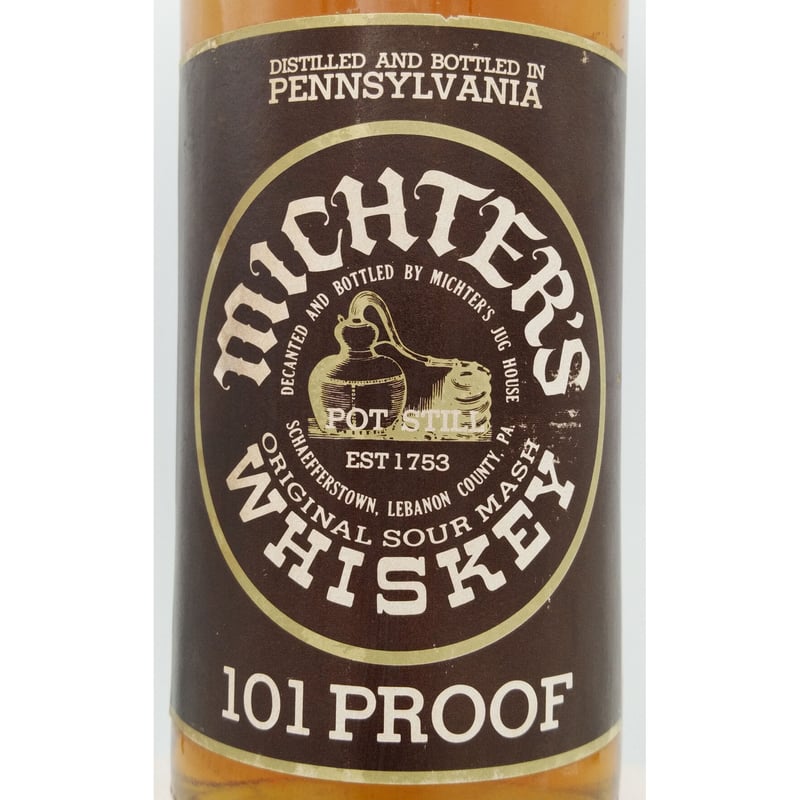 特級 ミクターズ 101プルーフ MICHTER'S POT STILL 101PROOF O 特級 ミクターズ 101プルーフ MICHTER'S POT STILL 101PROOF O