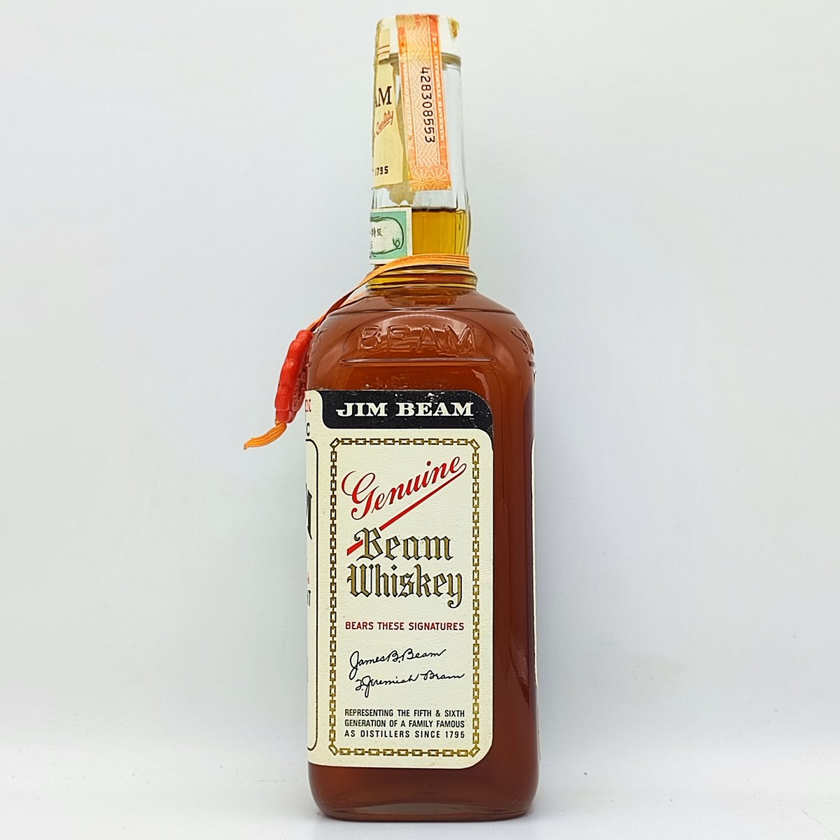 特級 ジムビーム 4年 JIM BEAM 4years old KENTUCKY STRAIG 特級 ジムビーム 4年 JIM BEAM 4years old KENTUCKY STRAIG