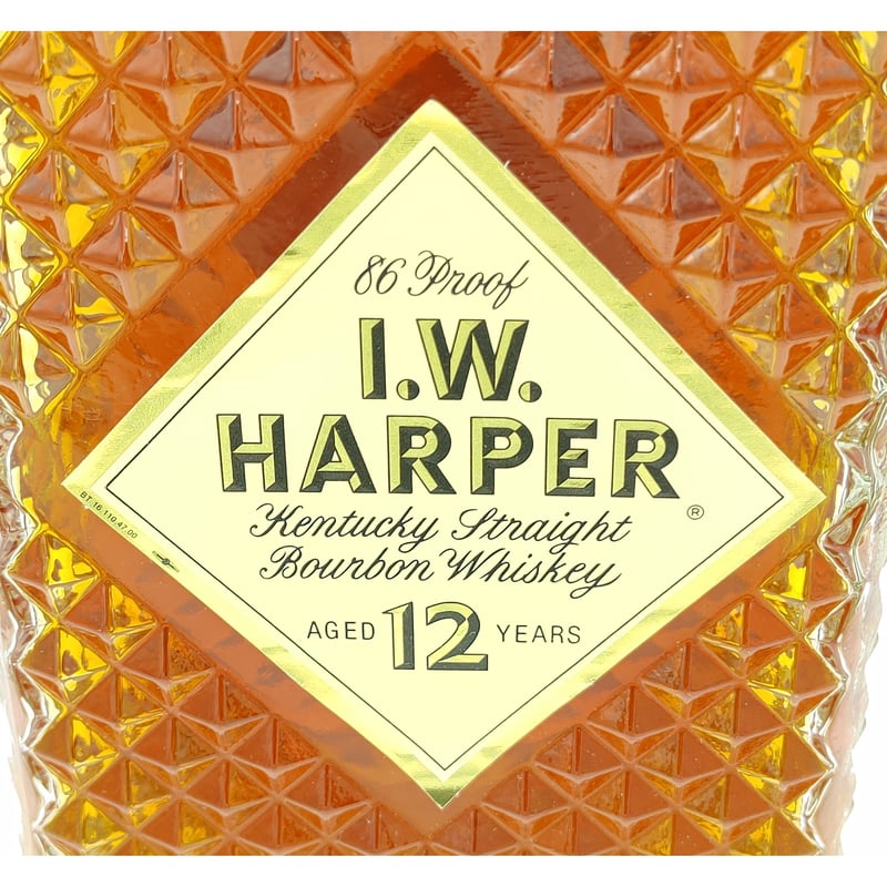 【希少:終売品:完全未開封】I.W.HARPER 12年 1ケース終売品