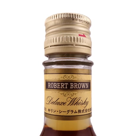 特級 ロバートブラウン デラックス ウイスキー キリンシーグラム　ROBERT BROWN Deluxe Whisky KIRIN-SEAGRAM