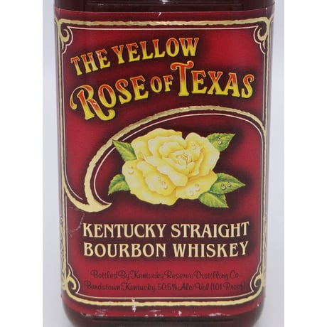 イエローローズオブテキサス 15年　THE YELLOW ROSE OF TEXAS 15years old KENTUCKY STRAIGHT BOURBON WHISKEY