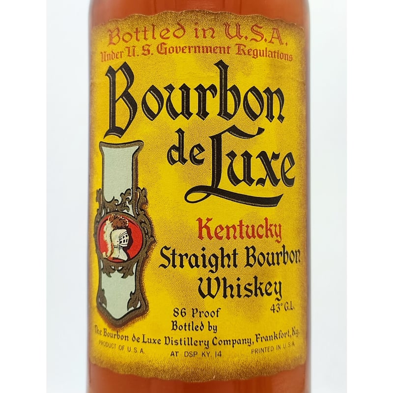 特級 バーボン デラックス Borbon de Luxe ''LIVES UP TO ITS
