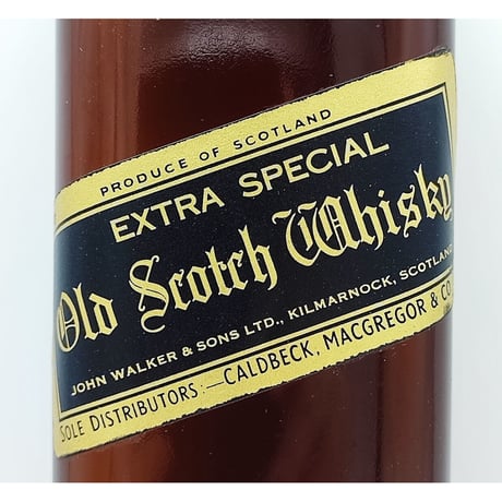 特級 ジョニーウォーカー ブラックラベル エクストラ スペシャル　Johnnie Walker Black Label EXTRA SPECIAL Old Scotch Whisky