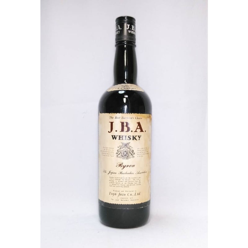 【希少品古酒】JBAウイスキーバイロン J.B.A WHISKY Byron The Best Barmen's Choice bot