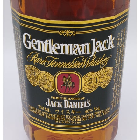 ジェントルマンジャック　Gentleman Jack Rare Tennessee Whiskey【JACK DANIEL DISTILLERY】