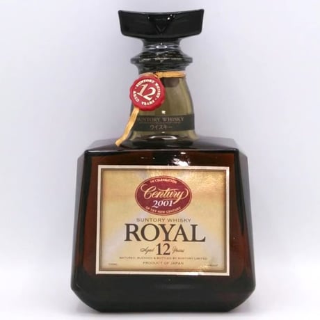 サントリーローヤル12年 センチュリー記念　 SUNTORY ROYAL 12years old Century2001 IN CELEBRATION OF THE NEW CENTURY