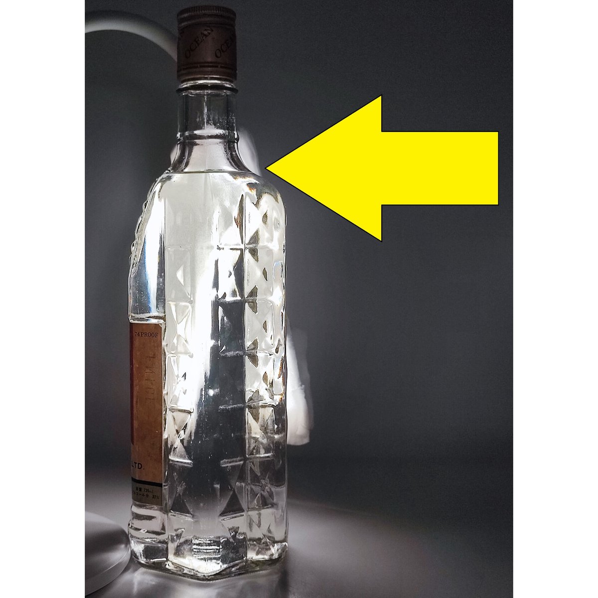【古酒】オーシャンスロージン　三楽 オーシャン ドライ ジン OCEAN DISTILLED DRY GIN 【三楽