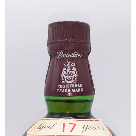 特級 バランタイン 17年 赤青旗 紋章　Ballantine's 17years old VERY OLD SCOTCH WHISKY