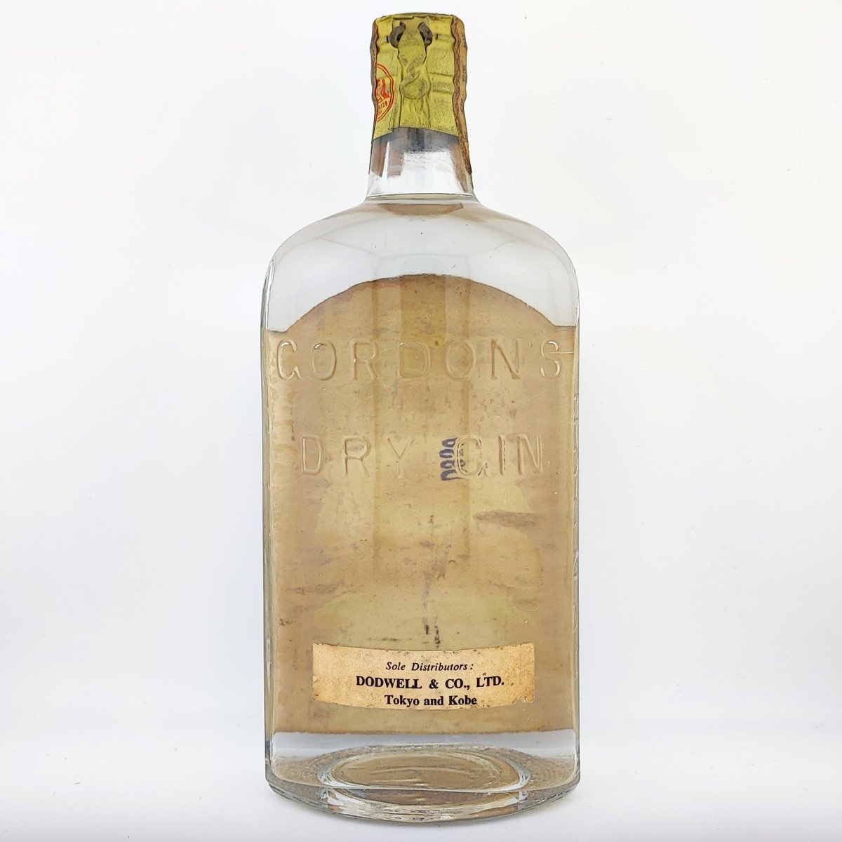 ゴードン ドライジン ティンキャップ Gordon's Dry Gin 未開栓 ゴードン ドライジン ティンキャップ Gordon's Dry Gin 未開栓