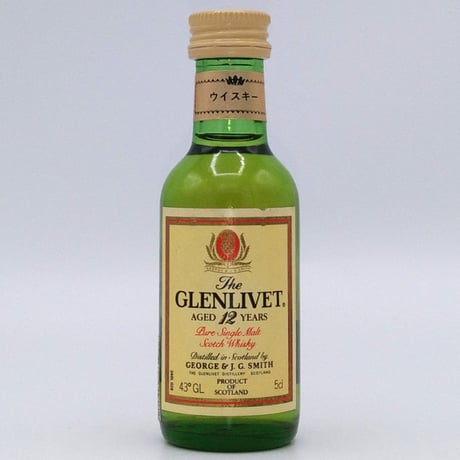 グレンリベット 12年　The GLENLIVET 12years old Pure Single Malt Scotch Whisky