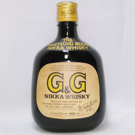 特級 NIKKA WHISKY G&G VERY FINEST OLD MALT WHISKY GUARANTEED MATURED IN WOOD