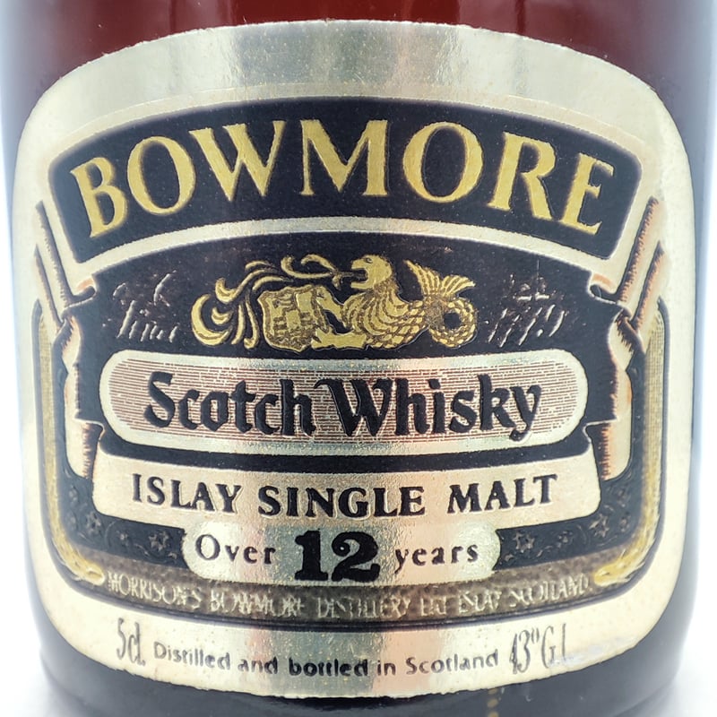 特級 ボウモア 12年 BOWMORE Over 12years ISLAY SINGLE M 特級 ボウモア 12年 BOWMORE Over 12years ISLAY SINGLE M