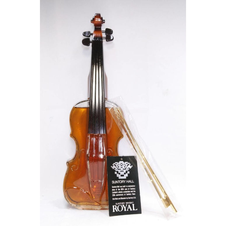 サントリーローヤル特級 バイオリン型ボトル