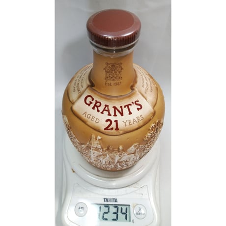 グランツ 21年　GRANT'S 21years old VERY OLDE PREMIUM BLENDED SCOTCH WHISKY Royal Doulton