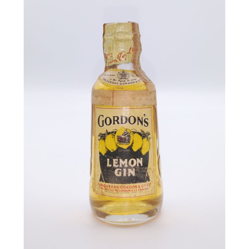 ゴードン レモン ジン ティンキャップ GORDON'S LEMON GIN TIN CAP