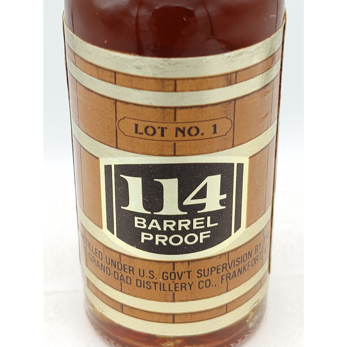 オールドグランダッド 114 バレルプルーフ【LOT NO.1】 OLD オールドグランダッド 114 バレルプルーフ【LOT NO.1】 OLD