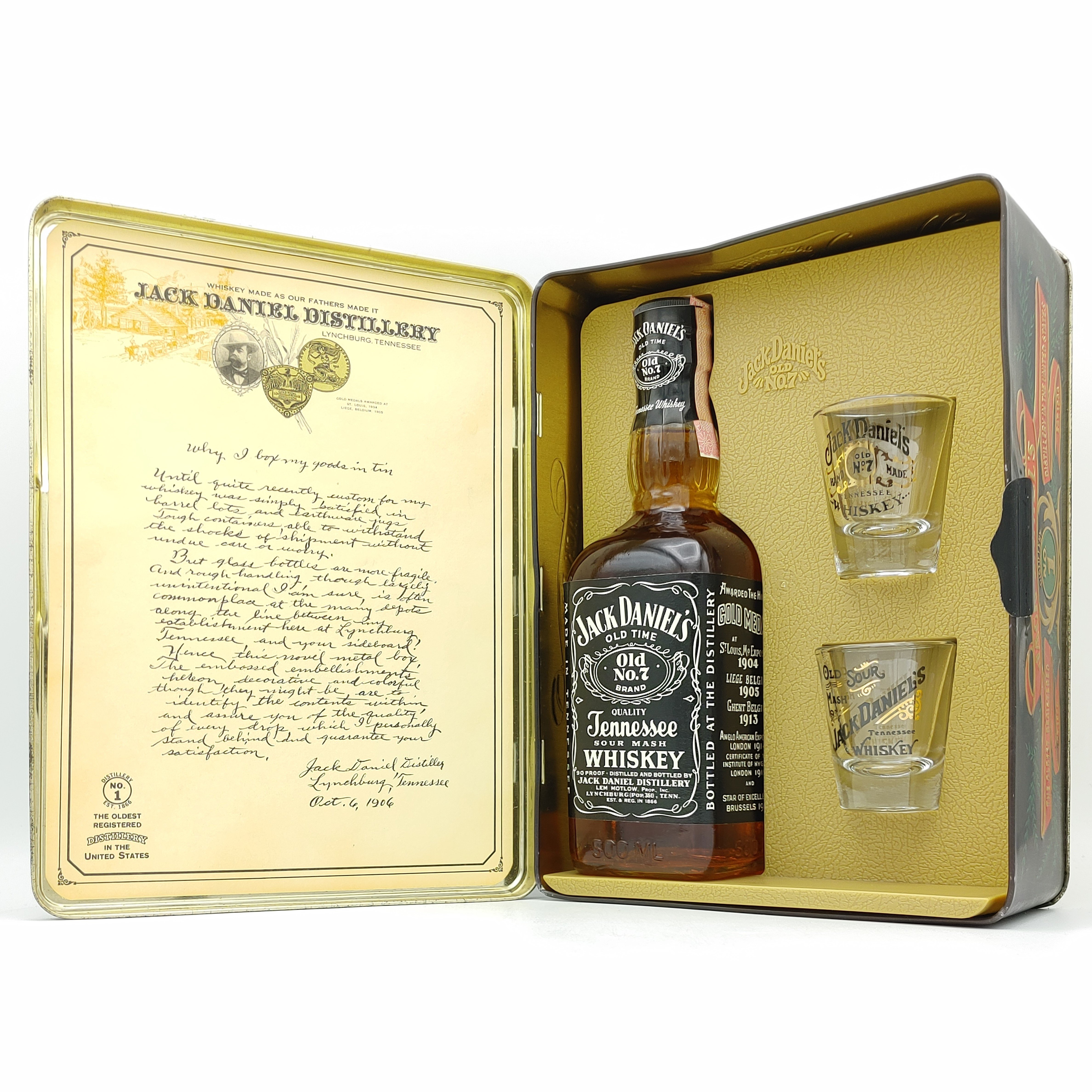 ジャックダニエル JACK DANIEL'S OLD TIME Old No.7 BRAND