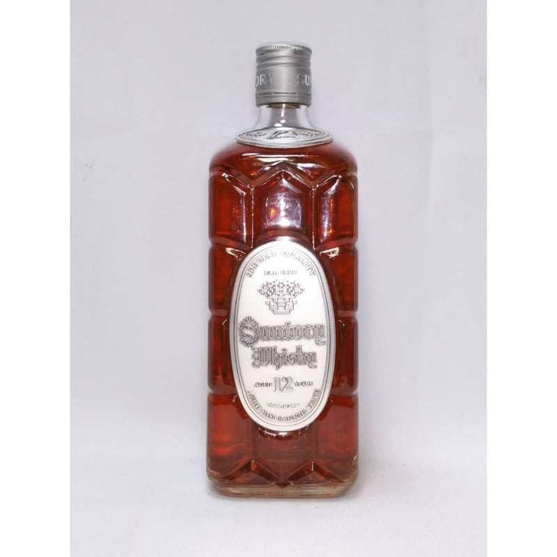 銀の特角12年【SUNTORY WHISKY AGED12YEARS A SUPERB BLE 銀の特角12年【SUNTORY WHISKY AGED12YEARS A SUPERB BLE