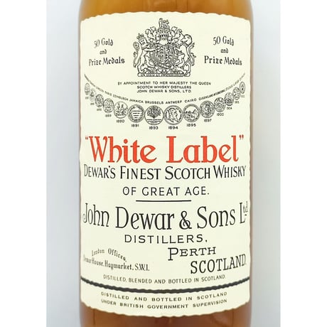 特級 デュワーズ ホワイトラベル　DEWAR'S White Label FINEST SCOTCH WHISKY OF GREAT AGE