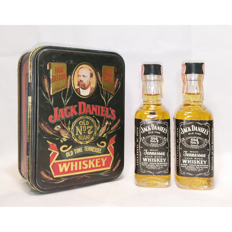 ジャックダニエル ティンボックス入り JACK DANIEL'S OLD TIME ジャックダニエル ティンボックス入り JACK DANIEL'S OLD TIME