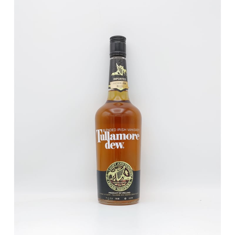 特級 タラモア デュー Tullamore dew BLENDED IRISH WHISKEY