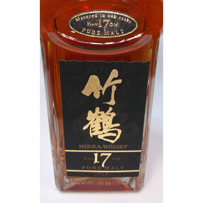 竹鶴 17年 ピュアモルト【TAKETSURU 17years old PURE MALT W 竹鶴 17年 ピュアモルト【TAKETSURU 17years old PURE MALT W