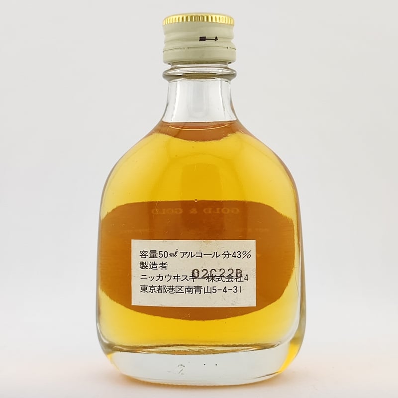 ニッカウヰスキー G&G NIKKA WHISKY GOLD & GOLD | ノスタルジックリカー