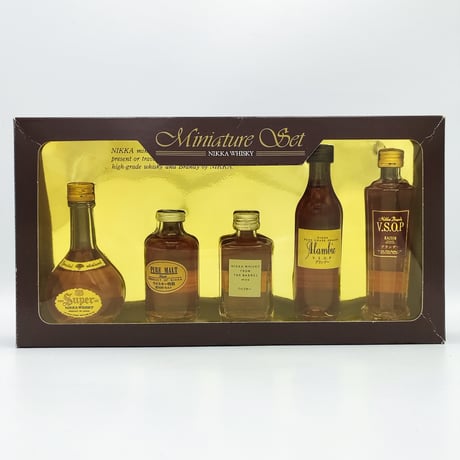 ニッカウヰスキー ミニチュア セット　NIKKA WHISKY Miniature Set