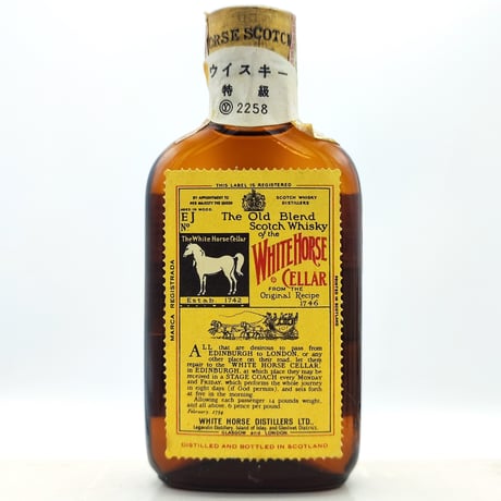 特級 ホワイトホース セラー　The Old Blend Scotch Whisky of the WHITE HORSE CELLAR FROM THE Original Recipe 1746