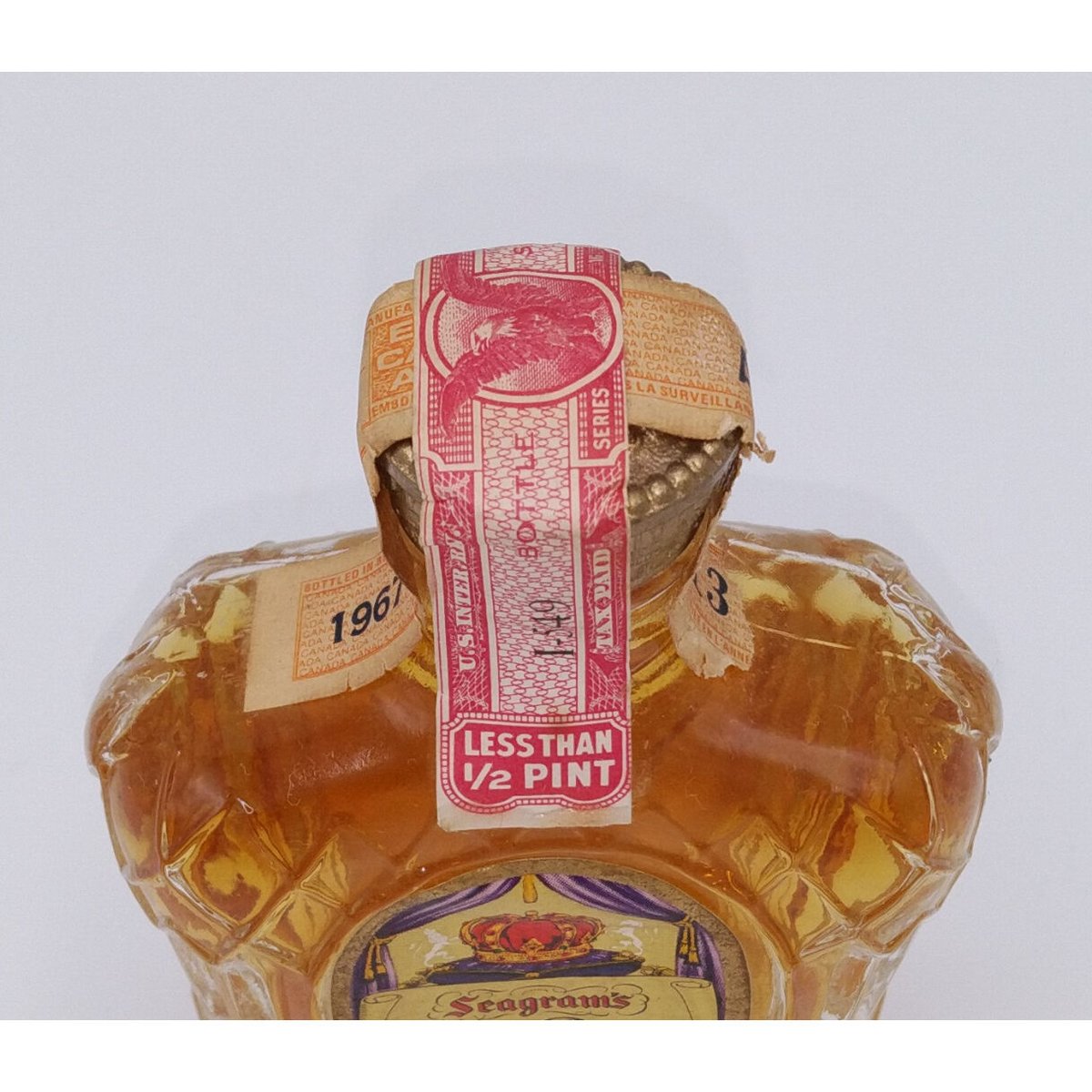 た*こ様 Seagram's Crown  1969年製 まとめて3本 た*こ様 Seagram's Crown 1969年製 まとめて3本 Seagram's Crown