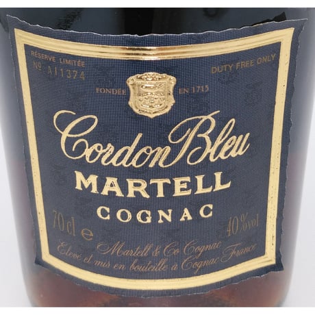 マーテル コルドン ブルー　MARTELL CORDON BLEU COGNAC
