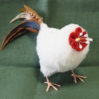 ①首無し鶏 ぬいぐるみ