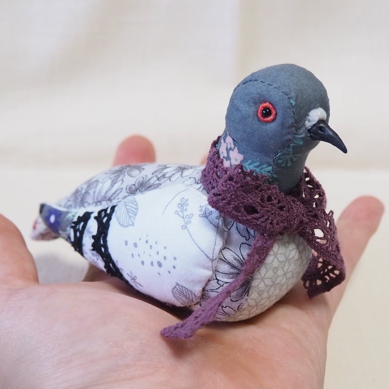 鳩のぬいぐるみ カワラバト・ドバト | 魚水屋