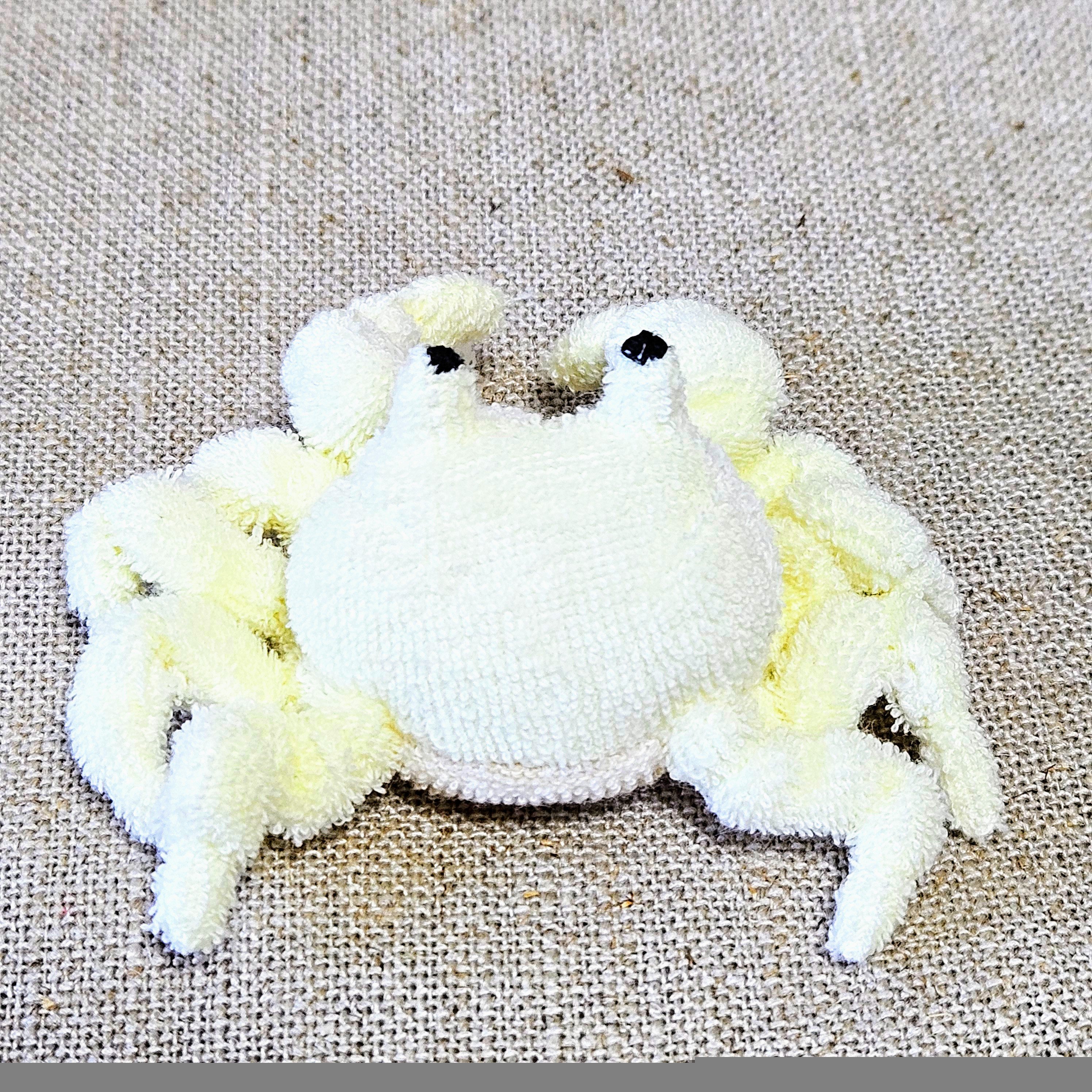 ④タオルのちびカニ ぬいぐるみ | 魚水屋