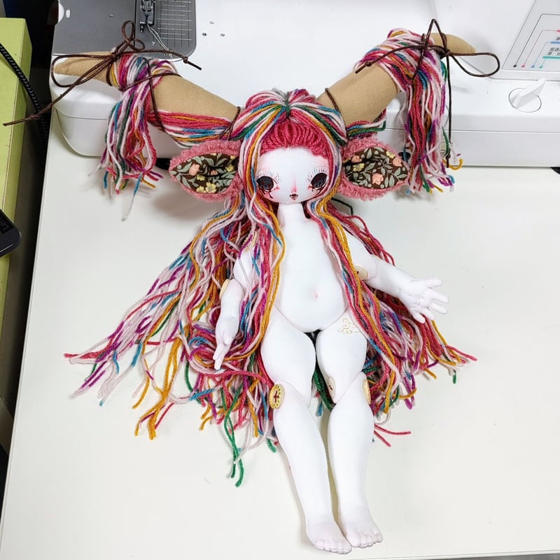 30cm布人形『ロード』 ぬいぐるみの女の子 | 魚水屋