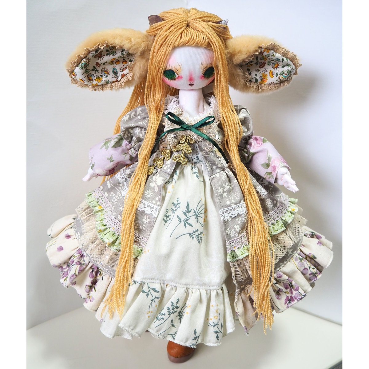 布人形 35cm布人形『Solana』 ぬいぐるみの女の子 | 魚水屋