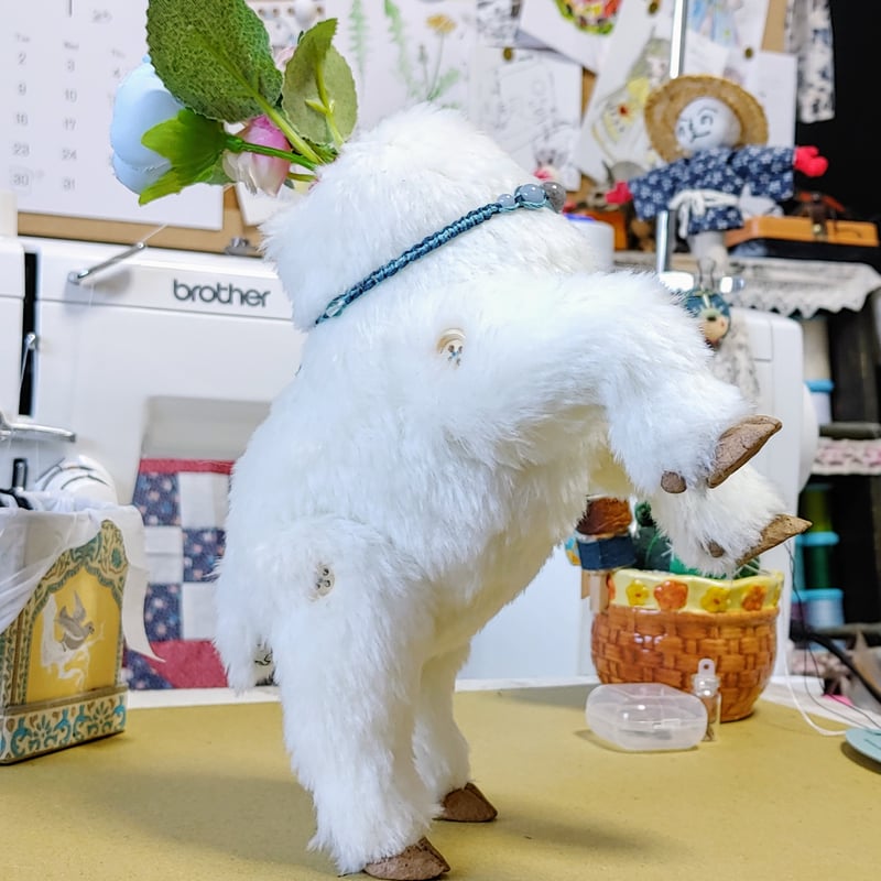 首無し山羊 ぬいぐるみ | 魚水屋