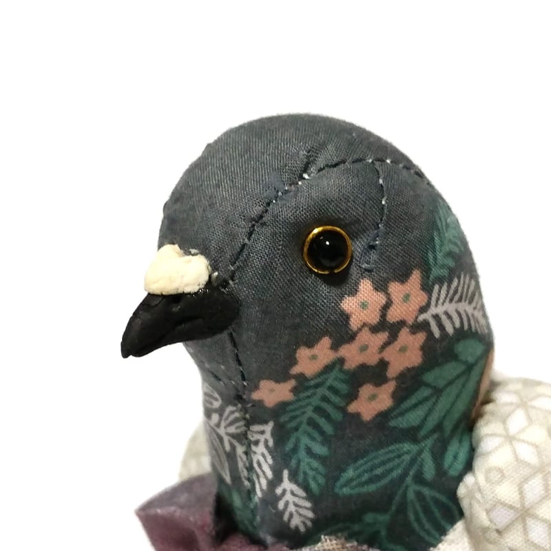 鳩のぬいぐるみ ドバト | 魚水屋