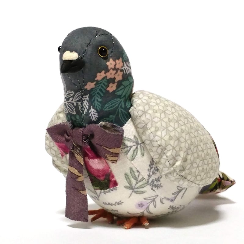 鳩のぬいぐるみ ドバト | 魚水屋