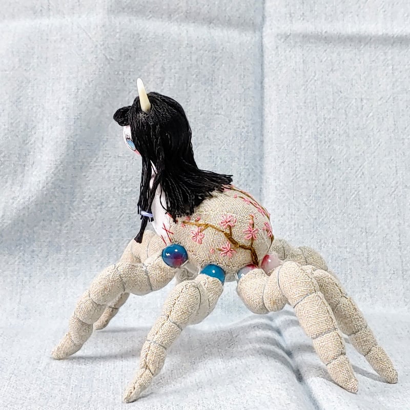 女郎蜘蛛　フィギュア　ガレージキット　ジオラマ　妖怪 絡新婦（女郎蜘蛛） 妖怪 | 魚水屋