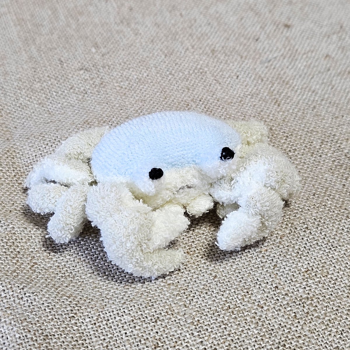 ⑦タオルのちびカニ ぬいぐるみ | 魚水屋