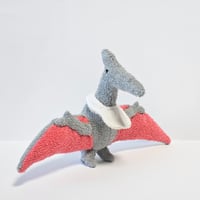 ばぶばぶだいなそー「プテラノドン」　恐竜のぬいぐるみ